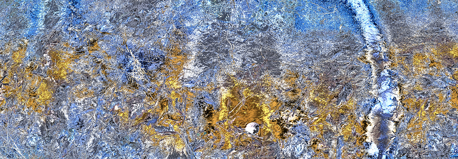 Hidden Spaces 1889 Blue